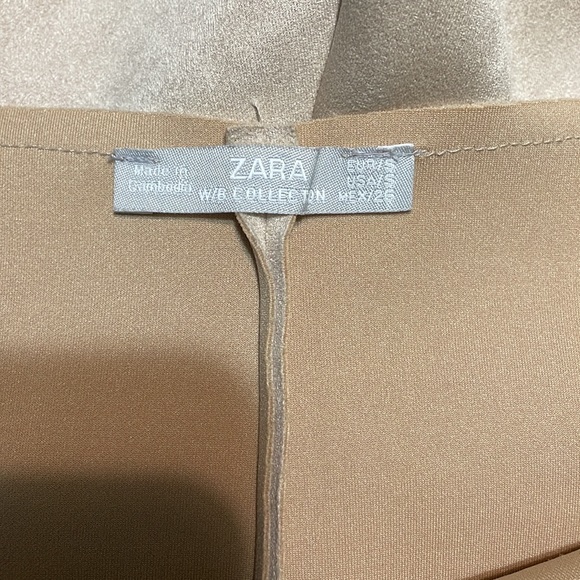 Cream Suede Romper - Picture 4 of 4